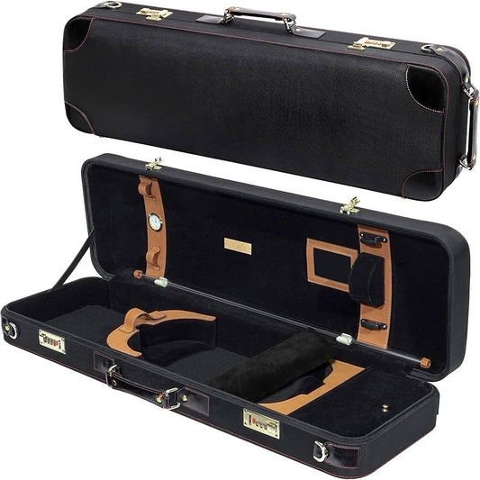 Deluxe Violin Travel Case Black/Black